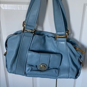 Michael Kors Large Satchel Surf Blue